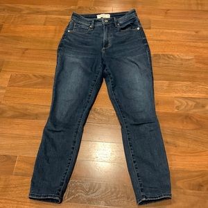 Abercrombie curve love super skinny, high-rise ankle, jean size 26 short